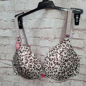 Playtex aminal print bra 38d new
